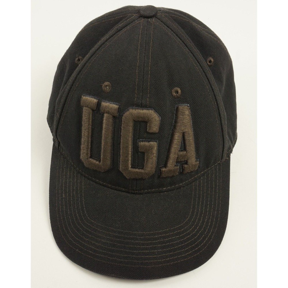 Nike UGA Bulldogs‎ Collegiate Football Hat Hook & Loop Legacy 91 One Size Black